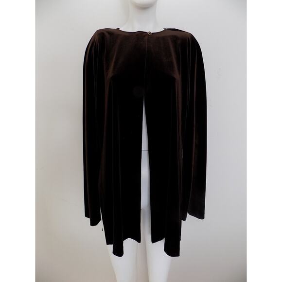 Linda Allard Ellen Tracy velvet jacket and pants set size 16 NWT - Picture 8 of 12